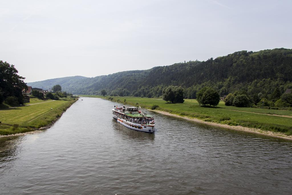 Domizil Im Weserbergland Dolme Esterno foto